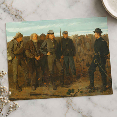 Prisoners from the Front art print by Winslow Homer (1866)