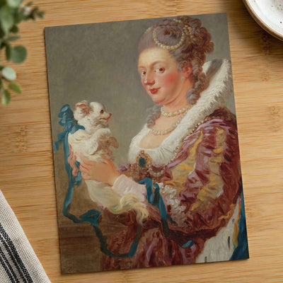 Marie Emilie Coignet de Courson art print by Jean Honoré Fragonard (1764)