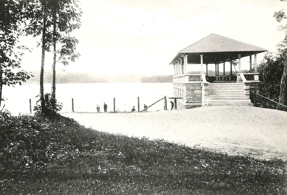 Lake Scranton, Scranton, PA in 1905 photo print