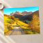 Funes Valley Autumn, Dolomites, Italy Photo Print Wall Decor