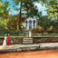 Polk Place, James K. Polk Home, Nashville, TN vintage print
