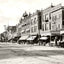 Business Section, High St, Pottstown, PA 1904 restored photo print