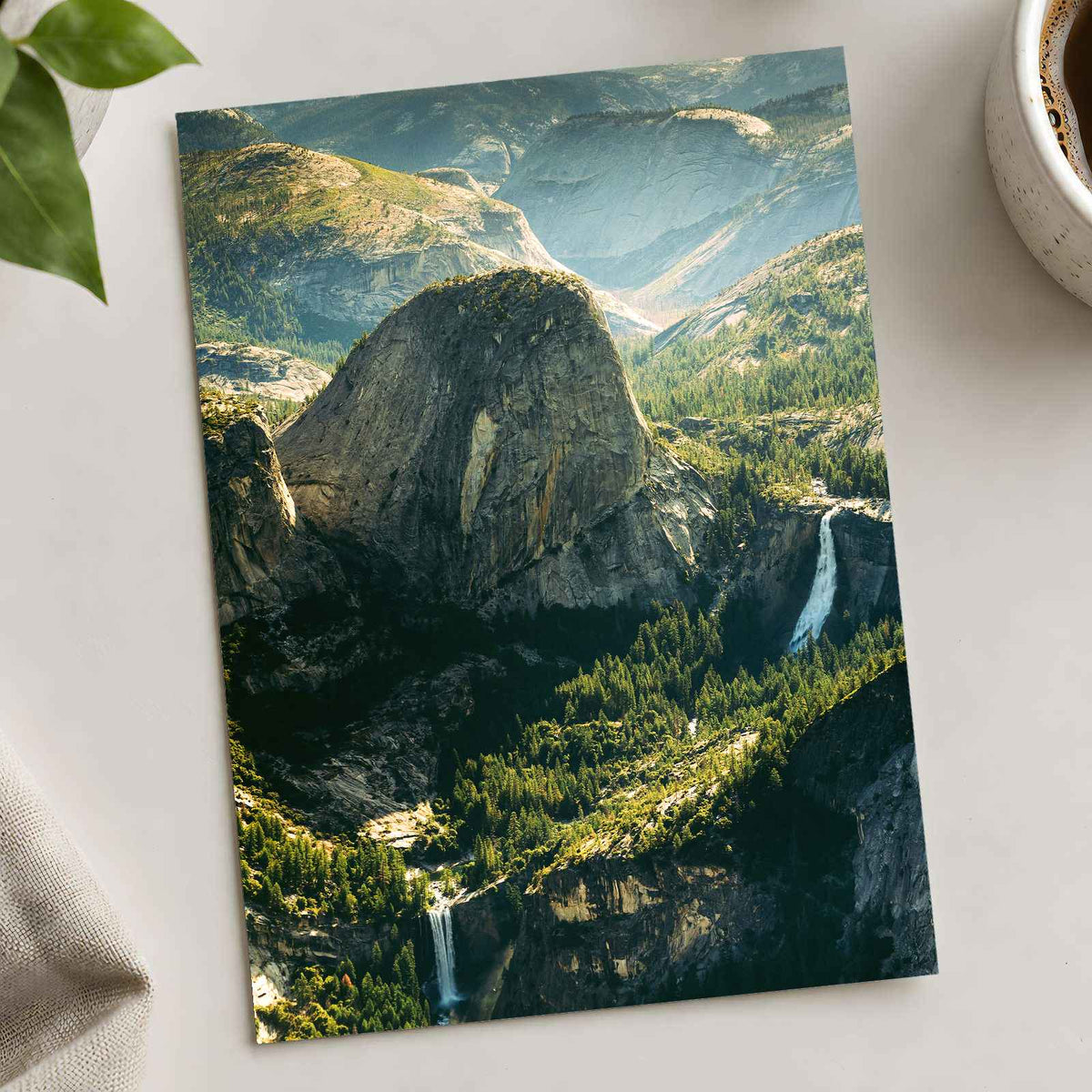 Yosemite National Park Waterfalls Aerial by Yianni Mathioudakis Photo Print Wall Decor