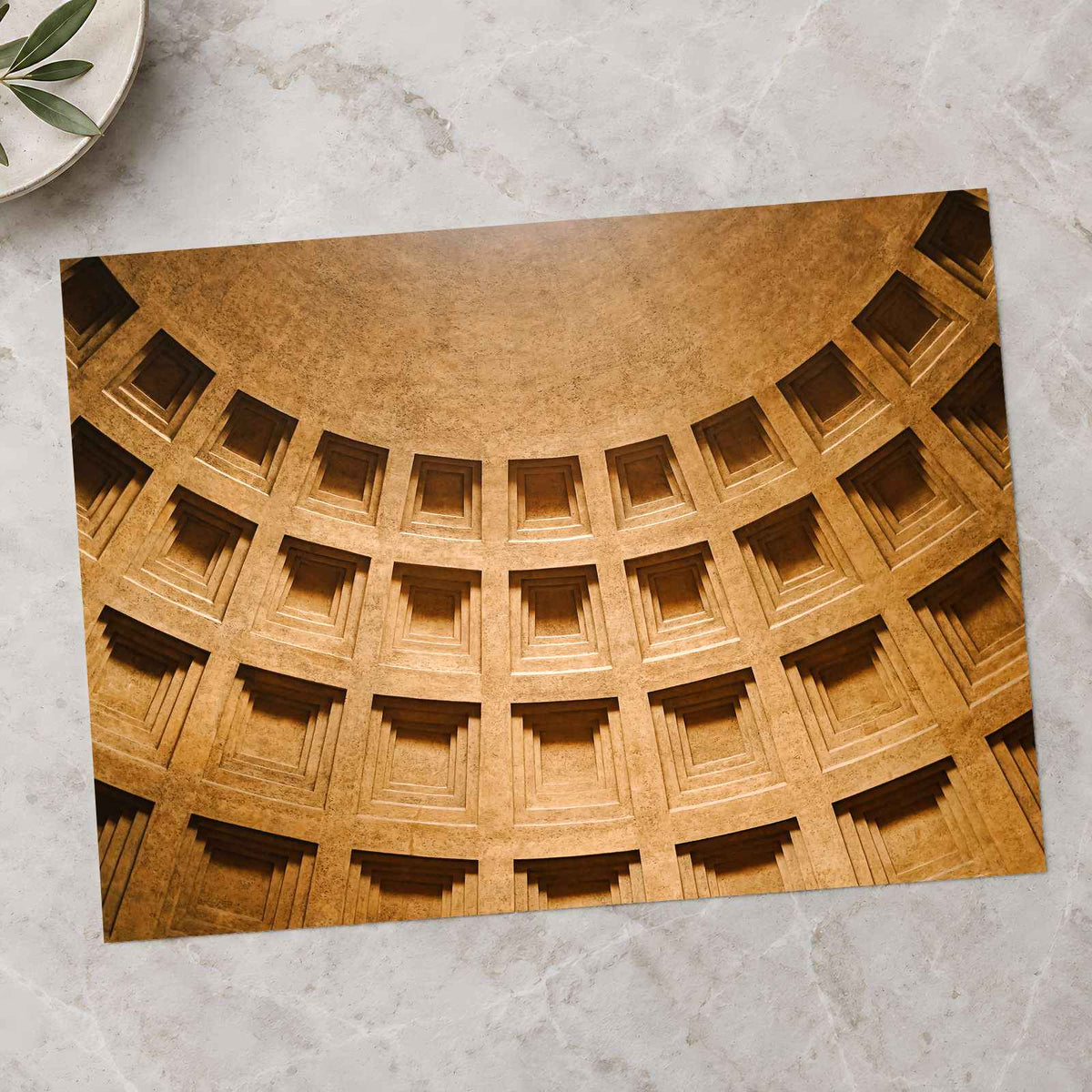Ceiling of Panthéon Dome by Lala Azizli Photo Print Wall Decor