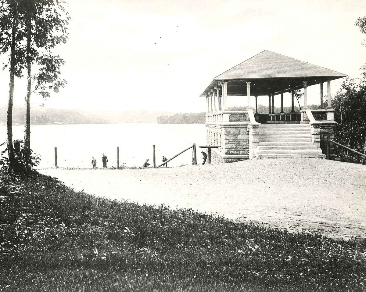 Lake Scranton, Scranton, PA in 1905 photo print