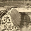 Main Dam Under Construction, Whitney NC, 1906 vintage photo print