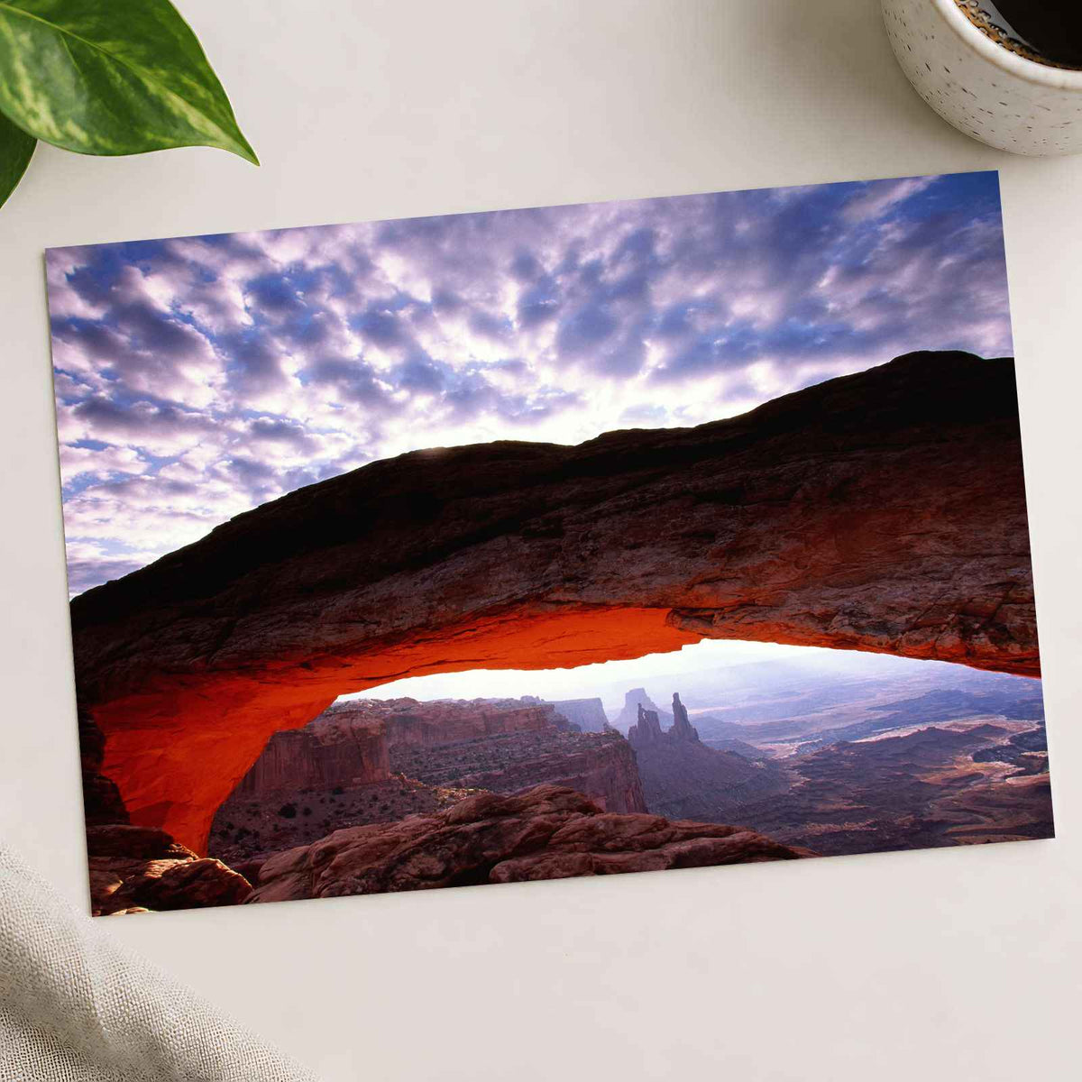 Canyon Arch Photo Print Wall Decor