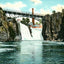 Passaic Falls from the Basin, Paterson, NJ vintage print