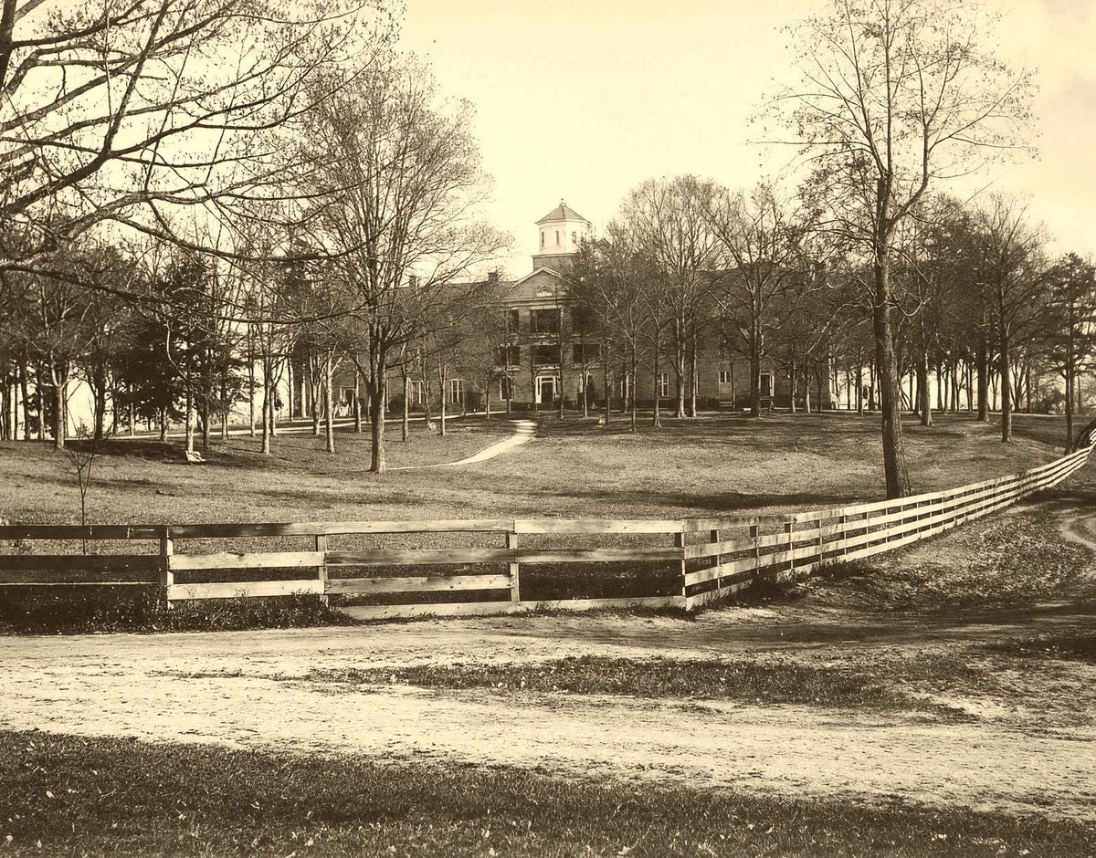 Greensboro Female College, Greensboro NC 1904 restored photo print