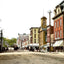 Fayetteville St Toward Capitol, Raleigh, NC vintage print