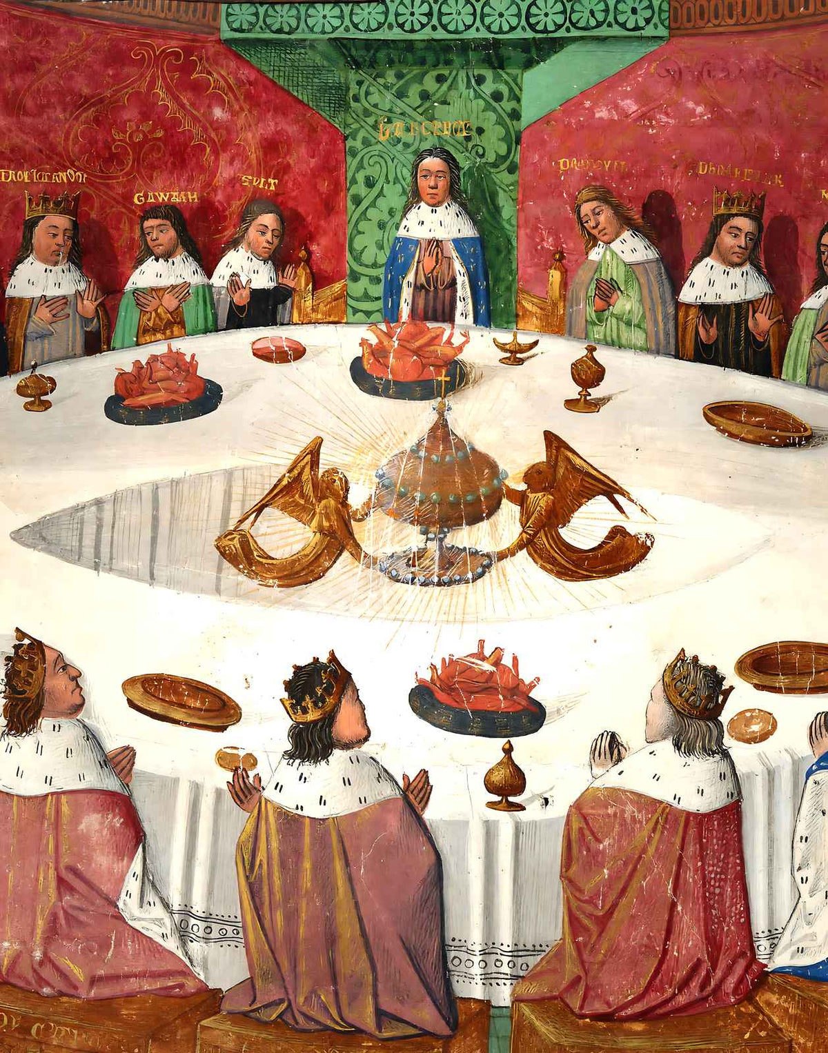 The Round Table Arthurian Legend art print