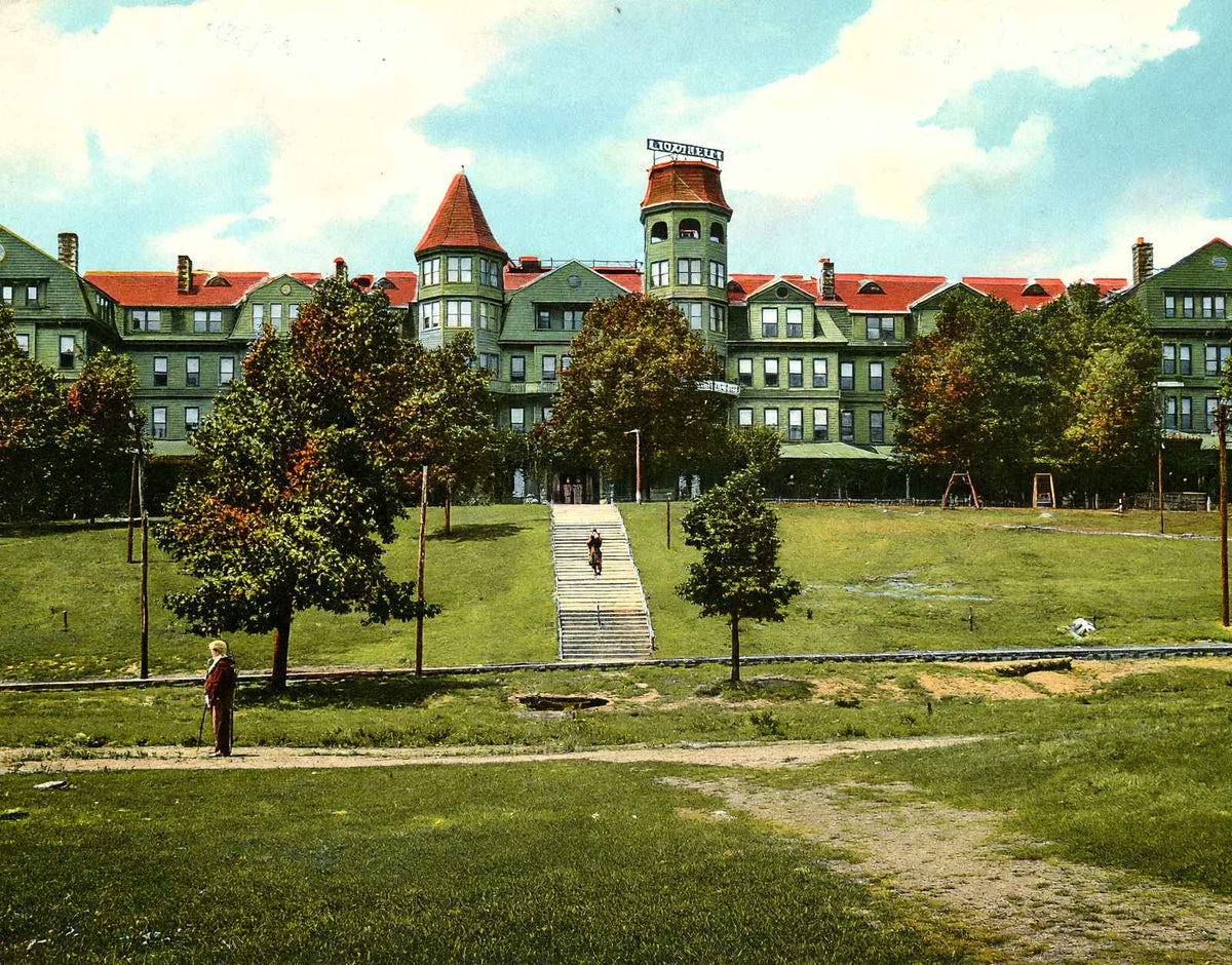 Lookout Inn, Chattanooga, TN in 1905 vintage print