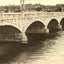 Historic John St Bridge, Appleton WI in 1905 vintage photo print