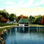 Cascade Park Lake & Boat House, New Castle PA vintage print