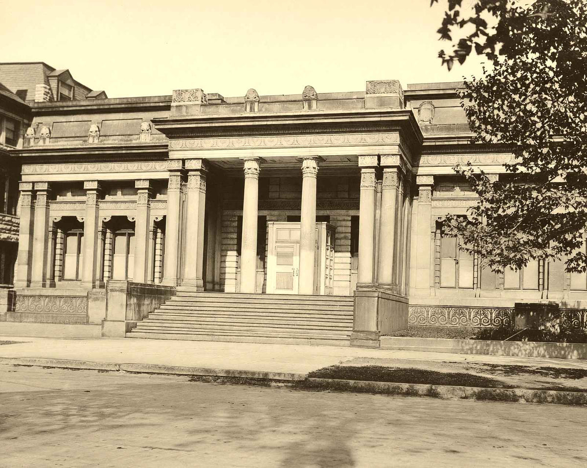 Historic Layton Art Gallery, Milwaukee WI vintage photo print