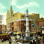 Penn Square and Soldiers' Monument, Lancaster vintage print