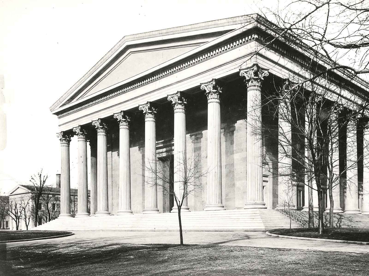 Girard College, Philadelphia PA in 1904 restored photo print