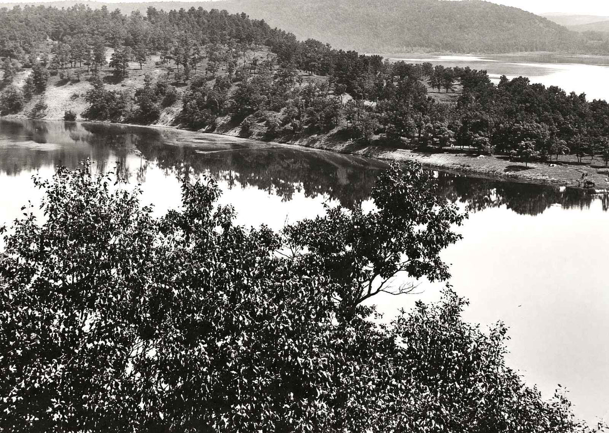 Lake Mallalieu Hudson WI in 1907 vintage print