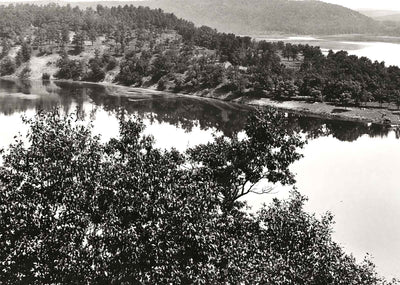 Lake Mallalieu Hudson WI in 1907 vintage print