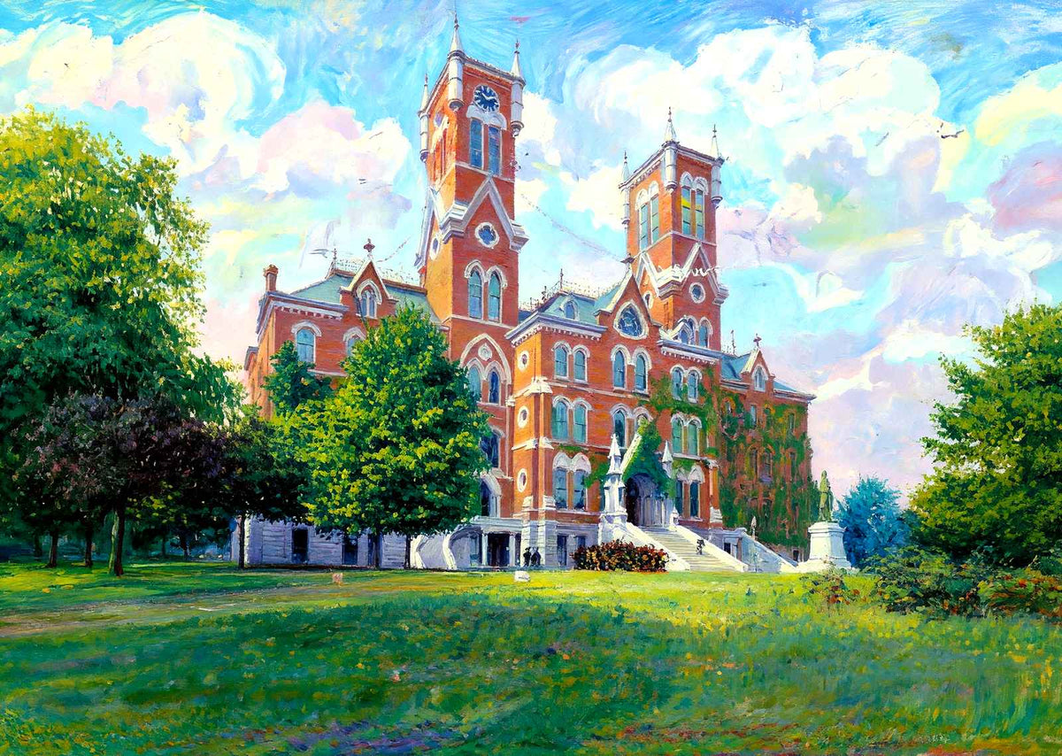 Vanderbilt Main Building, Nashville, TN 1906 art print