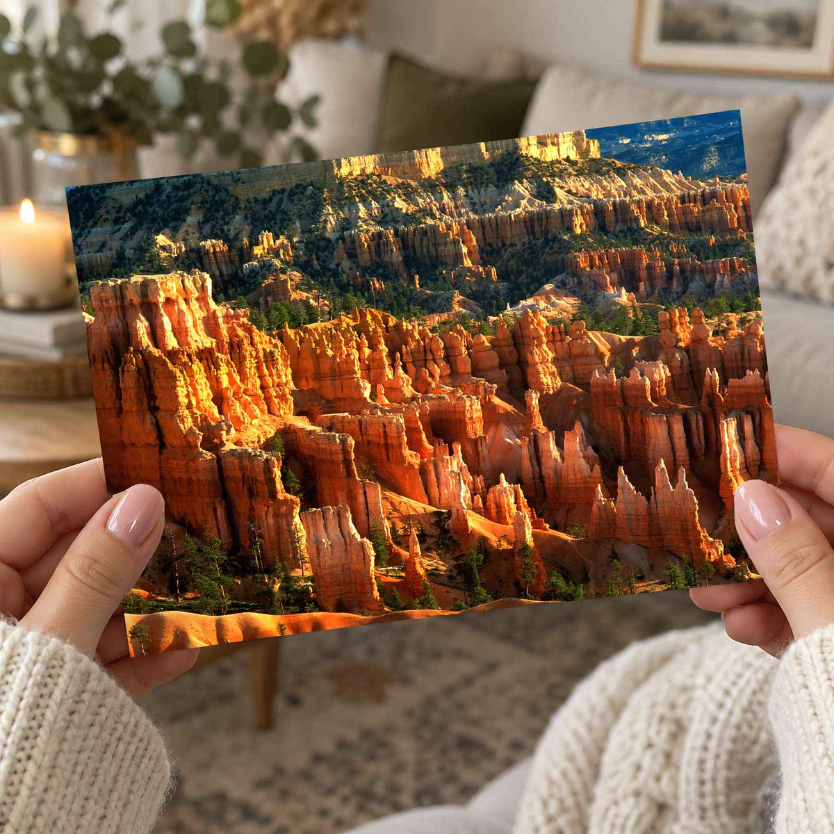 Scenic Hoodoos of Bryce Canyon, Utah Photo Print Wall Decor