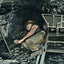 Mining at the Face in 1908 vintage print