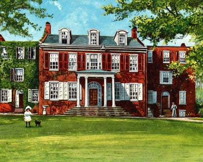 Wheatland, Lancaster PA vintage print