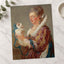 Marie Emilie Coignet de Courson art print by Jean Honoré Fragonard (1764)