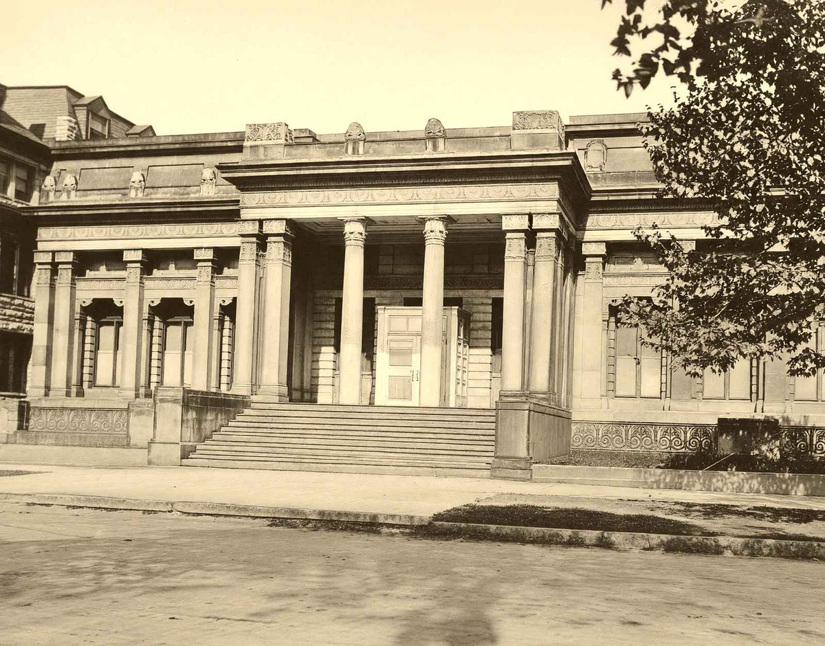 Historic Layton Art Gallery, Milwaukee WI vintage photo print