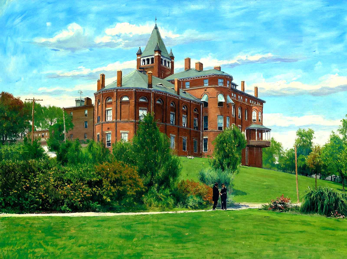 Science Hall, UT Knoxville, TN in 1907 art print