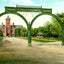 Trinity College Gates & Main Bldg, Durham vintage print