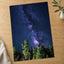 Trees and Milky Way by Arnaud Mariat Photo Print Wall Decor