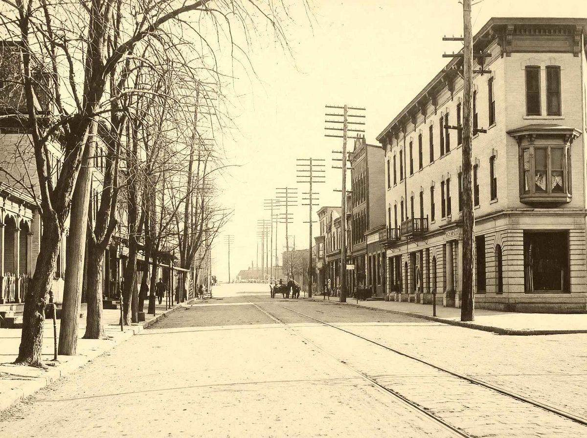 South Main Street, Phillipsburgh, NJ 1904 photo print