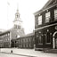 Independence Hall, Philadelphia PA in 1904 restored photo print