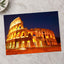 Roman Colosseum Glowing Warm Photo Print Wall Decor