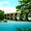 Witmer Bridge, Lancaster, PA in 1907 vintage print