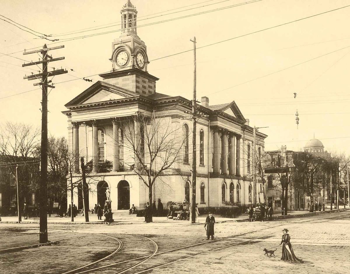 Historic County Court House Greensboro NC photo print