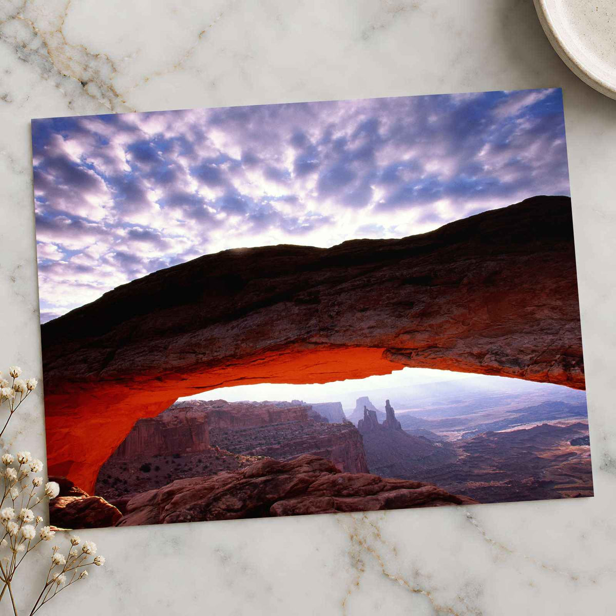 Canyon Arch Photo Print Wall Decor