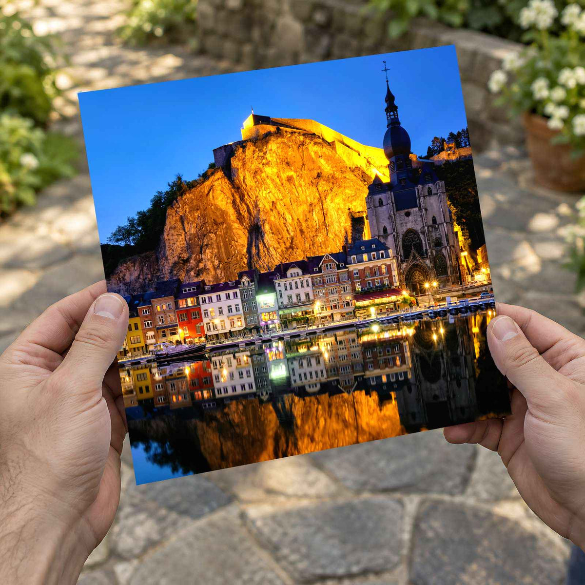 Collegiate Church of Our Lady, Cliffside City Photo Print Wall Decor