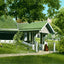 Lithia Spring, Waukesha, WI in 1906 vintage print