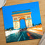 Famous Arc De Triomphe by Night, Paris France Photo Print Wall Decor