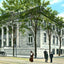 Free Public Library, Paterson, NJ in 1905 vintage print