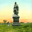 Washington Monument, Cadwalader Park, Trenton vintage print