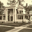 Colonial Home, West Market St, Greensboro NC photo print