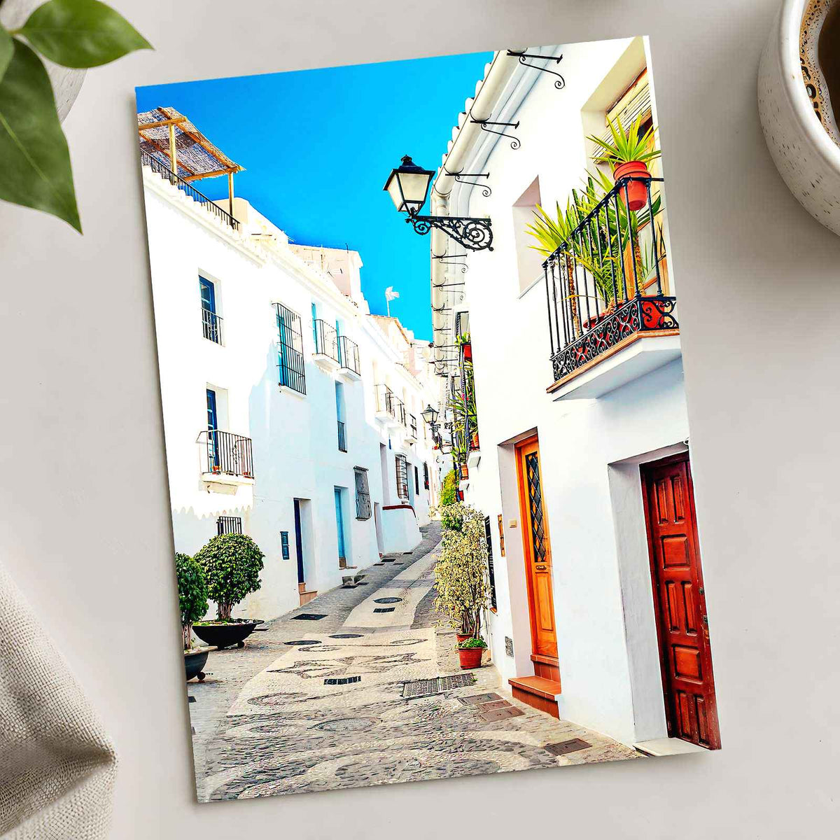 Village in Andalusia Called Frigiliana Photo Print Wall Decor