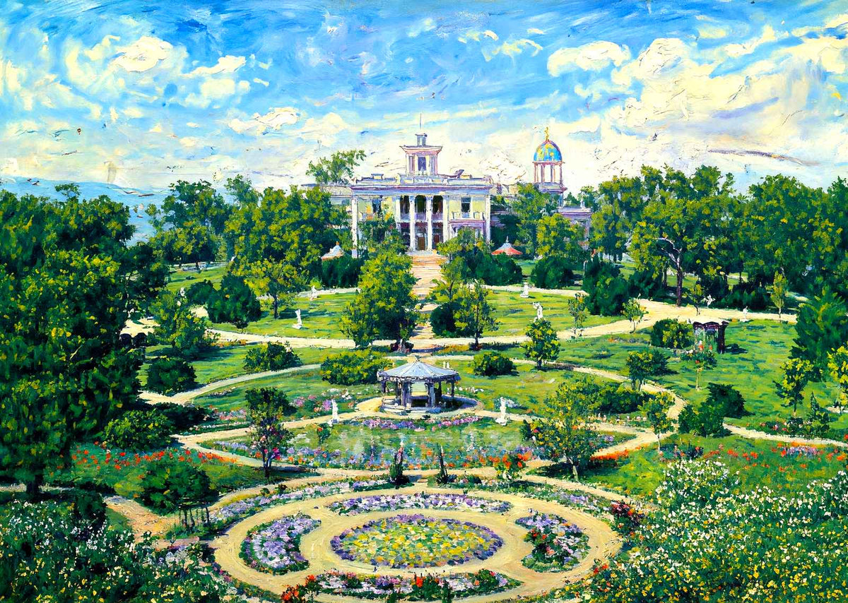 Belmont Park, Nashville, TN in 1908 art print