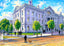 New Jersey State Capitol, Trenton, NJ in 1906 art print
