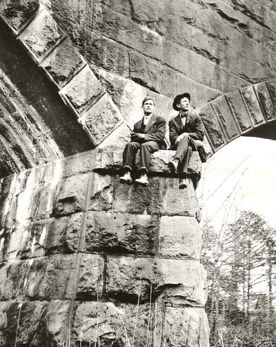 Rock Bridge on W.N.C.R.R., Salisbury, NC 1905 vintage print