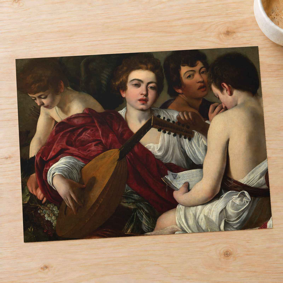 The Musicians art print by Caravaggio (Michelangelo Merisi) (1597)