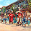 A Chinese Funeral, Shanghai, China vintage print